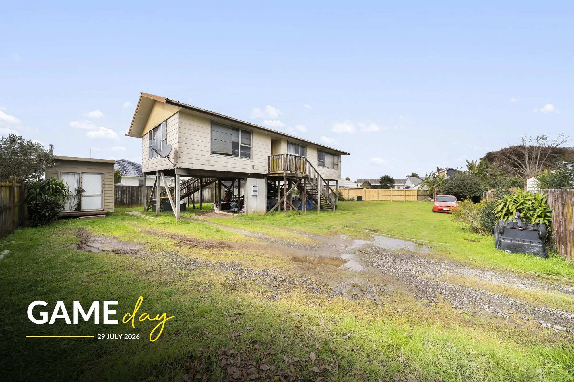 Te Atatu Peninsula 3બેડરૂમ #GAMEDAY - Deceased Estate, Renovate!