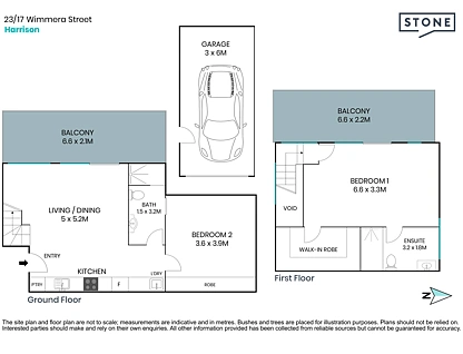 23/17 Wimmera Street, Harrison, Gungahlin District, 2 habitaciones, 2 baños, Apartment
