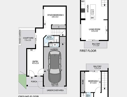 9/307 Grange Road, Ormond, VIC 3204, 2 ਕਮਰੇ, 2 ਬਾਥਰੂਮ, Townhouse