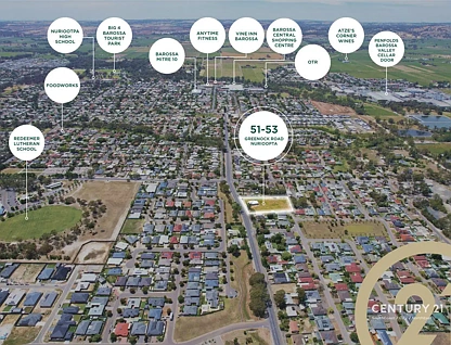 LOT 1&2/51-53 Greenock Road, Nuriootpa, Barossa - Yorke - Mid North, 0 phòng ngủ, 0 phòng tắm, Section
