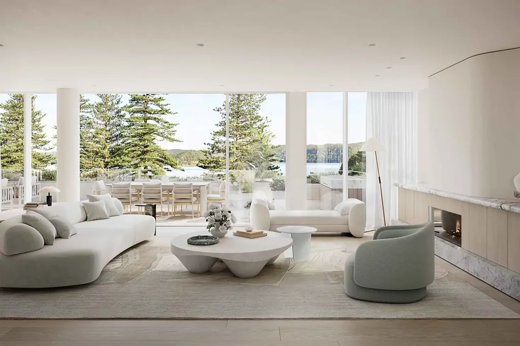 Palm Beach 4غرفة نوم Snappermans. A Rare Penthouse Retreat, Front-Row Living on Pittwater