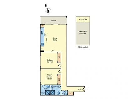 201/252 Bay Road, Sandringham, Bayside, 2 Bedrooms, 2 Bathrooms, Apartment