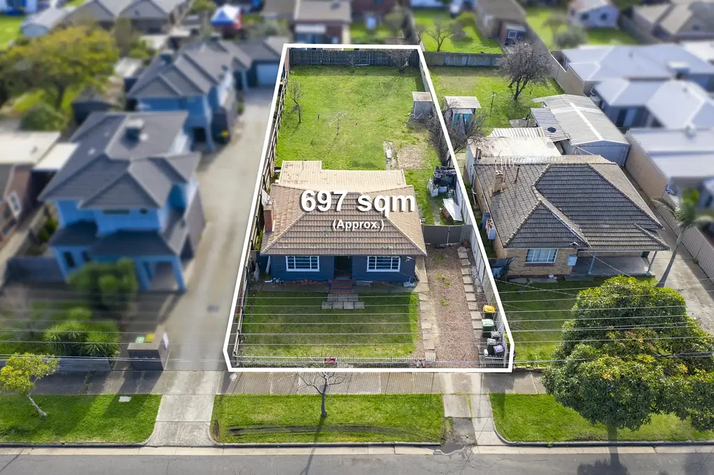 Brooklyn 3ห้องนอน Prime 697m² Approx. Landholding in Melbourne's Fast Emerging Inner West