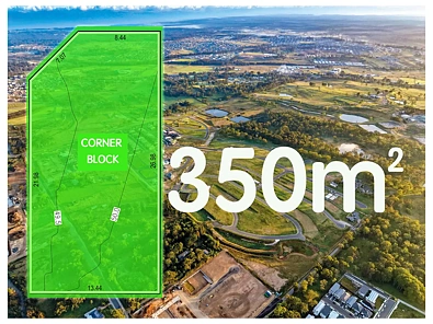 Rouse Hill 转角地块 350.2㎡ Rouse Hill中心 地段优越 自然光线充足 空间宽敞 隐私更大 开放布局 便利设施 新建医院 学校公园 交通便捷 绿色开放空间 购物多样 Enjoy more light, more space, and more possibilities. Corner block living gives you the freedom to design your dream home your way