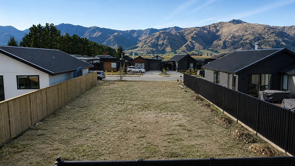 Lake Hawea Good Fences Make Good Neighbours