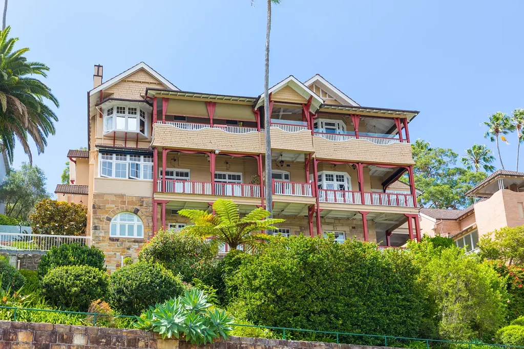 Spectacular three bedroom residence with stunning Mosman Bay views.
