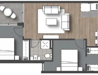 407/14 Leila Street, Cannington, South East Perth, 2 ห้องนอน, 2 ห้องน้ำ, Apartment
