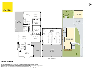 26 Byrne Street, Benalla, VIC 3672, 4 phòng ngủ, 1 phòng tắm, House