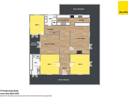 674 Anduramba Road, Crows Nest, QLD 4355, 3 Kuwarto, 2 Banyo, House