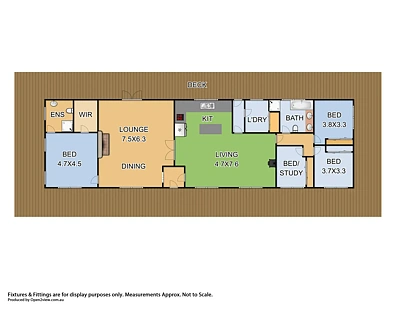Plano ng Bahay - 26 Upper Ti Tree Road, Yea, VIC 3717