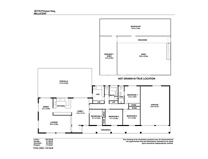 30779 PRINCES HIGHWAY, Millicent, SA 5280, 4 ਕਮਰੇ, 2 ਬਾਥਰੂਮ, House