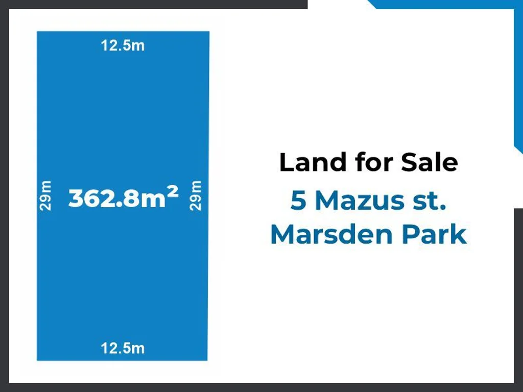 Marsden Park RARE - EAST FACING 12.5m FRONTAGE