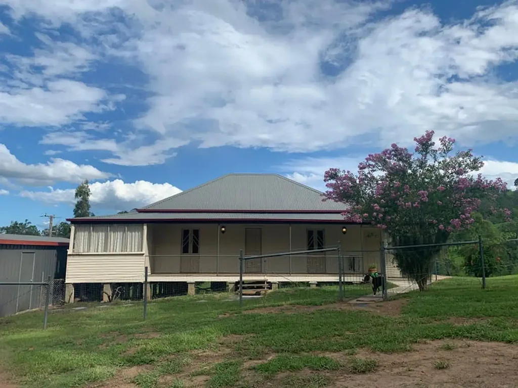 Country home with rural outlook