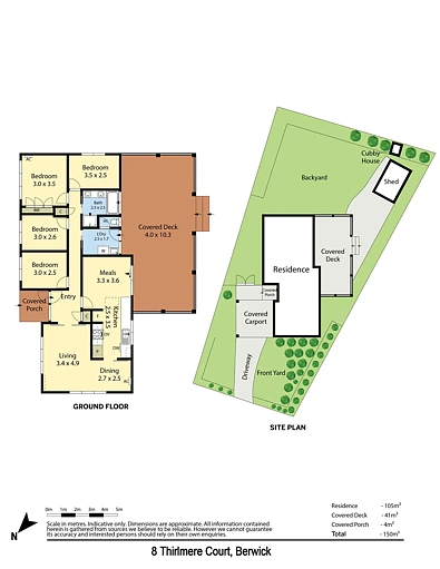 8 Thirlmere Court, Berwick, VIC 3806, 4 slaapkamers, 1 badkamers, House