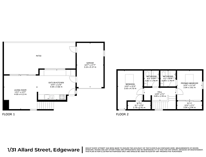 31A Allard Street, St Albans, Christchurch, Canterbury, 2房, 2浴, 城市屋