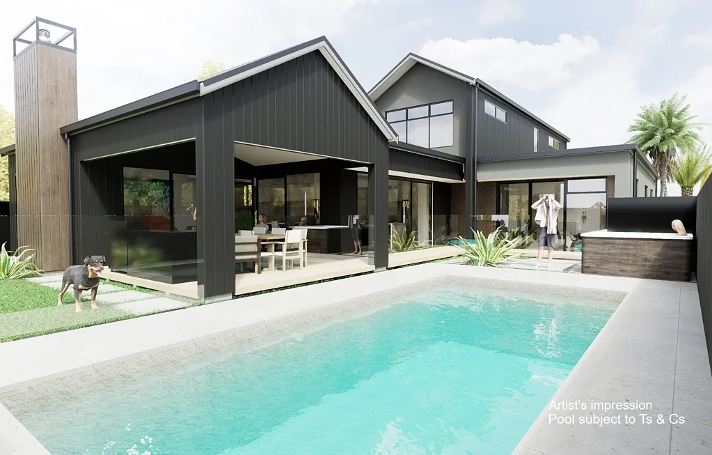Papamoa An Exceptional Waterway Address. A Home to Match