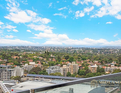 2407/7 Railway Street, Chatswood, Lower North Shore, 2房, 2浴, Apartment