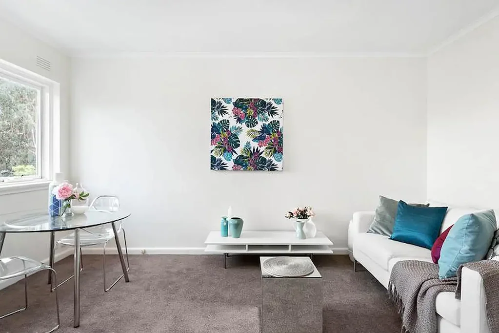 North-Facing Apartment in a Secure Boutique Block Moments from St Kilda Beach!