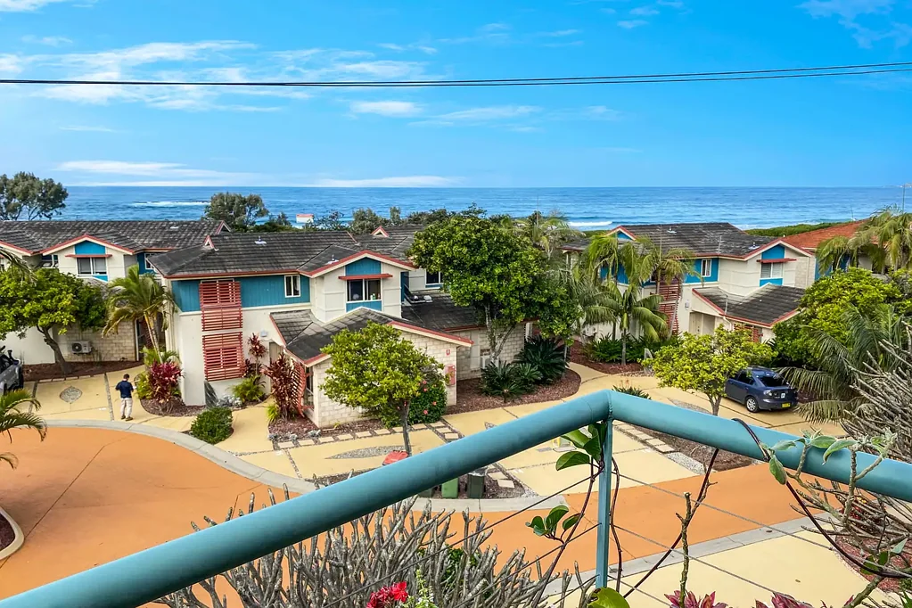 Soak up the beautiful ocean views from your own deck and living room with this fully furnished one bedroom townhouse.