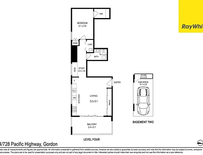 34/728-730 Pacific Highway, Gordon, Upper North Shore, 1 Bedrooms, 1 Bathrooms, Unit