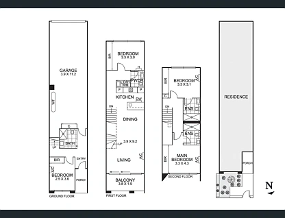 8/124 White Street, Mordialloc, VIC 3195, 4 ਕਮਰੇ, 3 ਬਾਥਰੂਮ, Townhouse