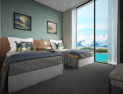 B5/Unit E/6 Wyndham Gardens Lake Tekapo Development, Lake Tekapo, 2 ਕਮਰੇ, 2 ਬਾਥਰੂਮ, House
