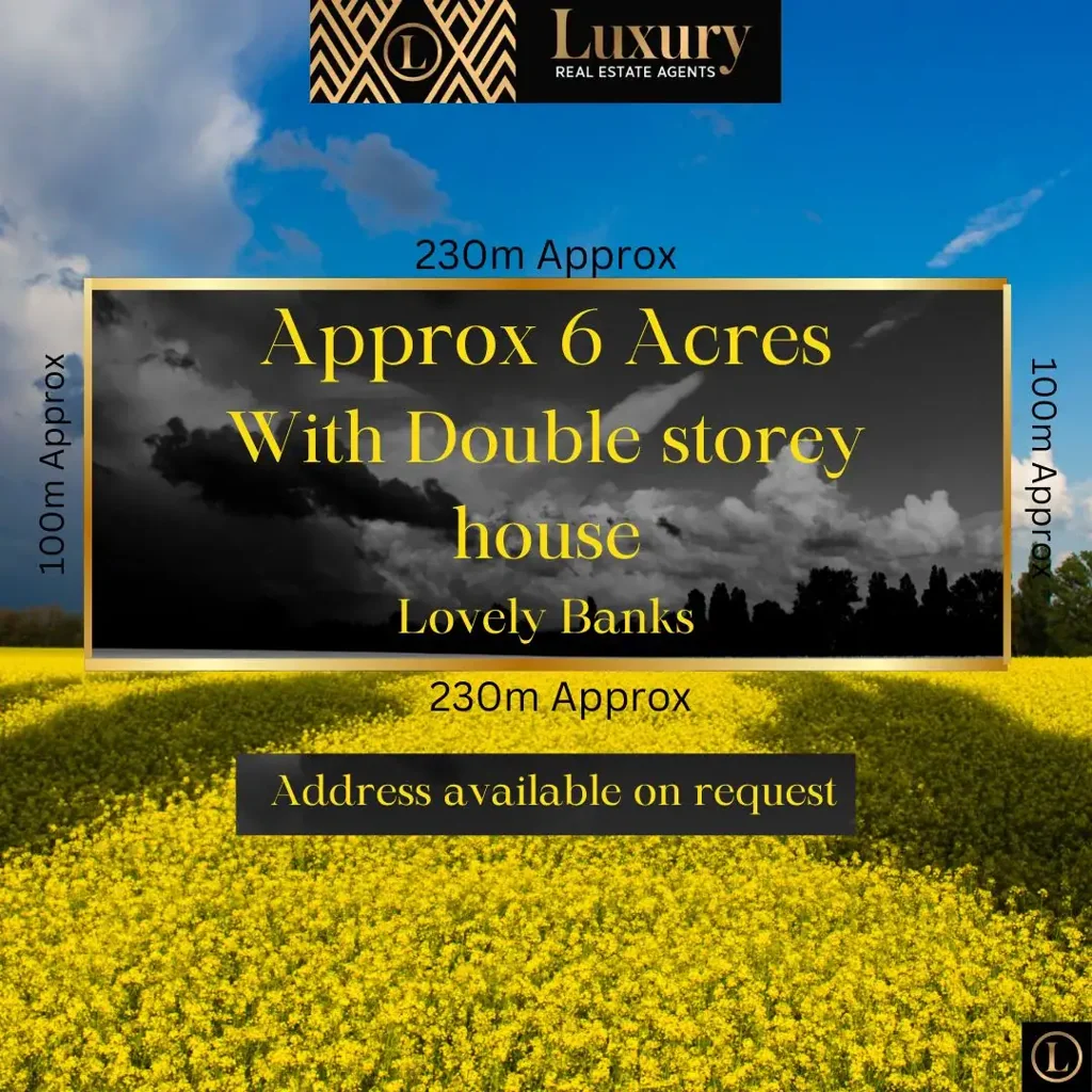 Lovely Banks SUITABLE FOR INVESTORS!!! LONGER SETTLEMENT (UP TO 4 YEARS) OPTION AVAILABLE