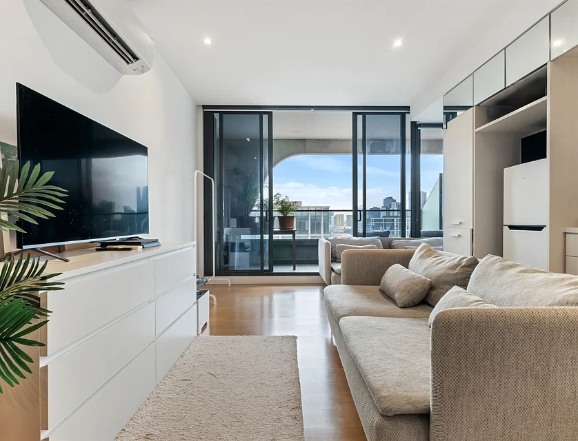 1802/38 Albert Road, South Melbourne, Melbourne CBD, 1 રૂમ, 1 બાથરૂમ, Apartment