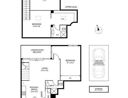 103/8 Pottery Court, Brunswick, North Melbourne, 2 phòng ngủ, 2 phòng tắm, Apartment
