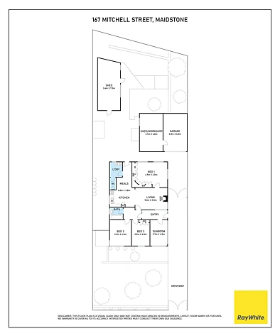 Plano ng Bahay - 167 Mitchell Street, Maidstone, VIC 3012