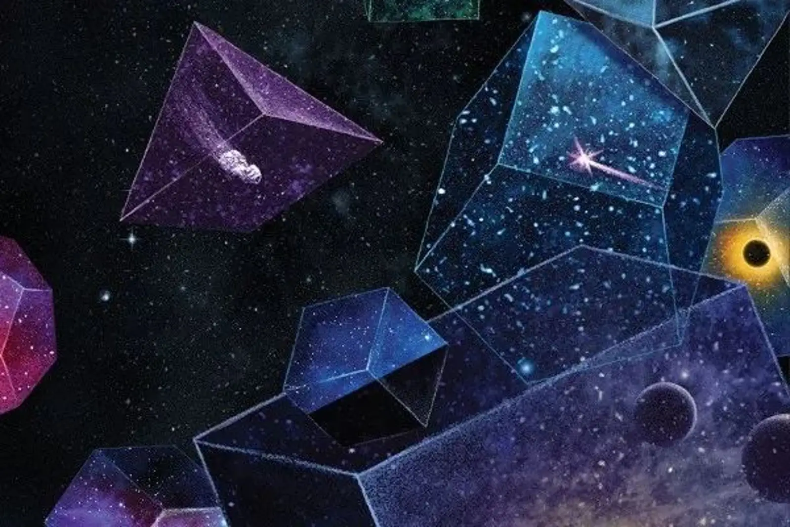 巨型天体结构是另一个宇宙的入侵者?