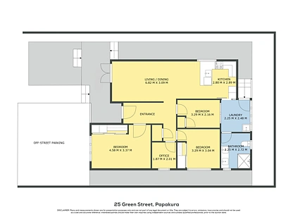 25a Green Street, Papakura, Auckland, 3房, 1浴, 独立屋