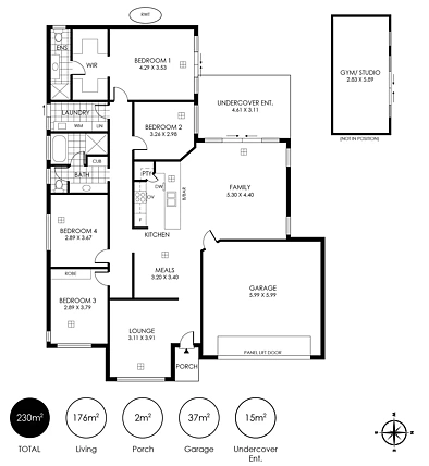 4 Rose Place, Mount Barker, SA 5251, 4房, 2浴, House