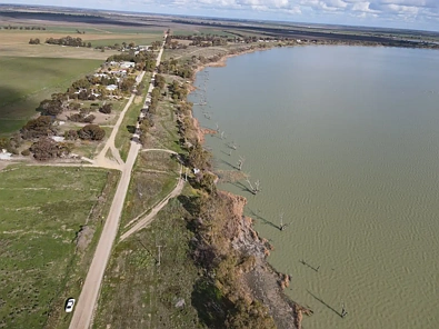 ਹਵਾਈ ਦ੍ਰਿਸ਼ - 122 McFarlane Road, Lake Charm, VIC 3581