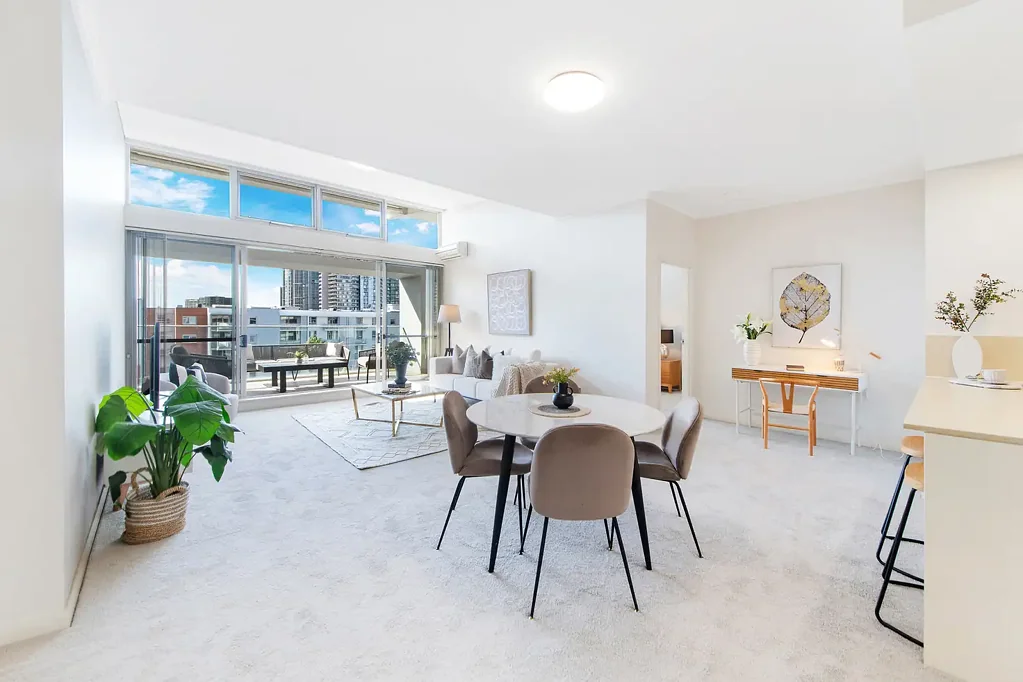 Wentworth Point 2房 时尚Palermo大楼 活力Wentworth Point 宽敞起居阳台 现代厨房电器 主卧步入衣帽间 独立卫浴 安全停车储物 Light-Filled Apartment Oasis