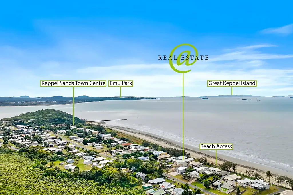 Keppel Sands 5 Bedroom Absolute Beach Front 
Watch the whales from your kitchen