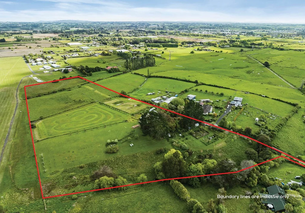 Drury 4房 5.9公顷地块+Future Urban Zone！双层带锁车库+放牧围栏，近滑翔俱乐部，潜力无限！ EXCEPTIONAL 5.9HA IN MAJOR RAPID-GROWTH AREA