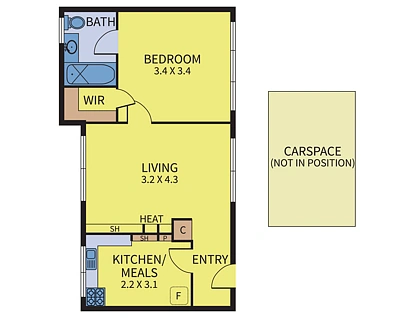 6/550 Moreland Road, Brunswick West, North Melbourne, 1 chambres, 1 salles de bain, Apartment