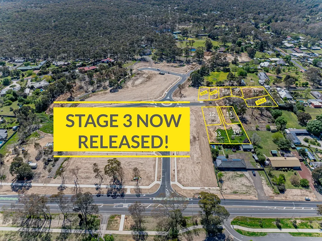 Strathfieldsaye Stage 1 titled - Stage 2 under construction - Stage 3 just released!