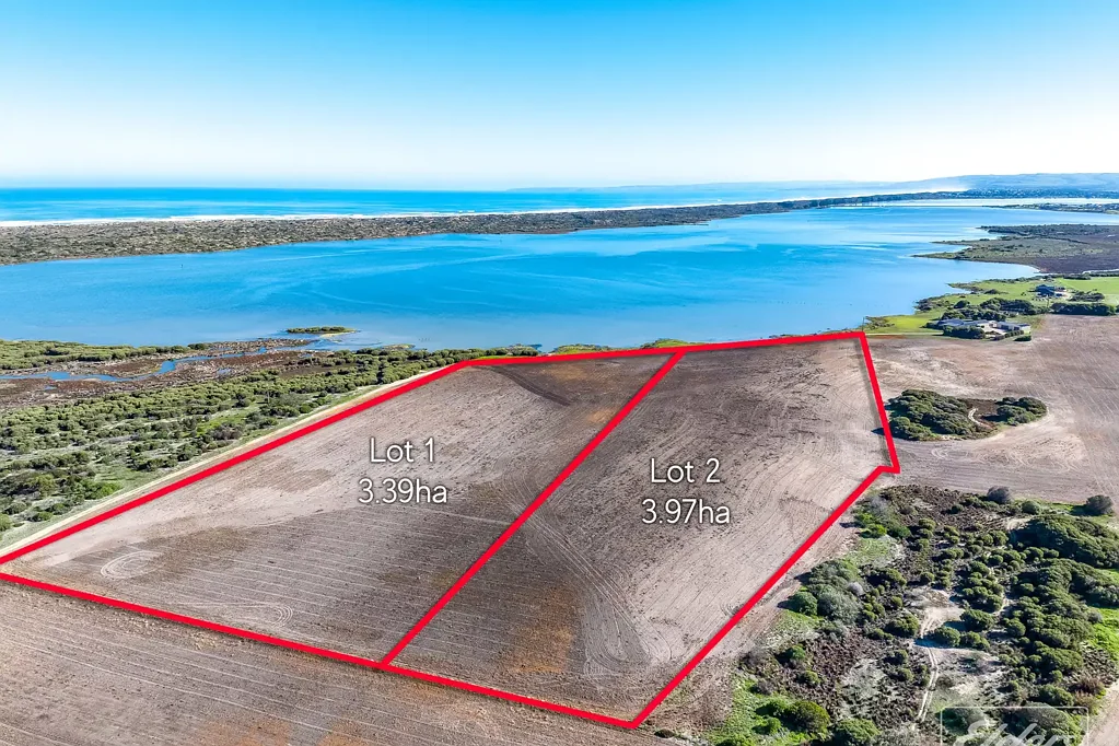 Hindmarsh Island  Rare Waterfront Lifestyle Holdings – Build Your Dream on the Coorong
