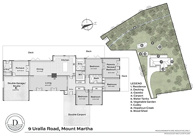 9 Uralla Road, Mount Martha, VIC 3934, 5房, 2浴, House