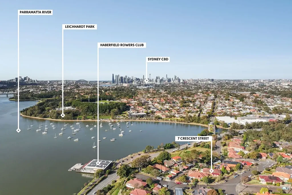 Haberfield 4 Bedroom Timeless 866sqm family estate welcomes panoramic water views