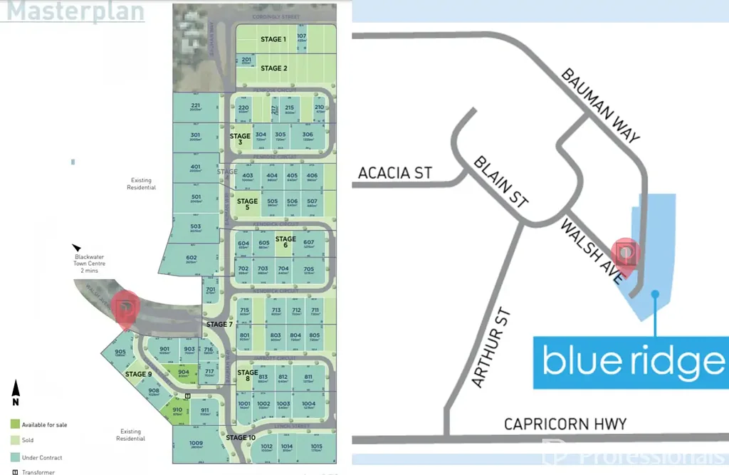Blackwater  Premium Block of Blueridge Estate !