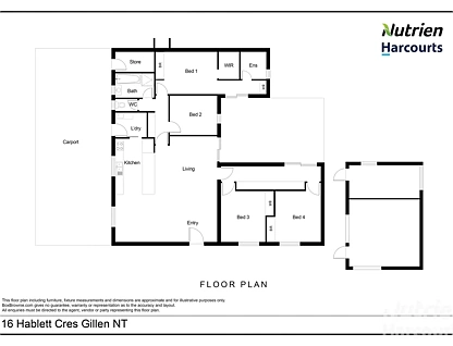16 Hablett Crescent, Gillen, NT 870, 5 ਕਮਰੇ, 2 ਬਾਥਰੂਮ, House
