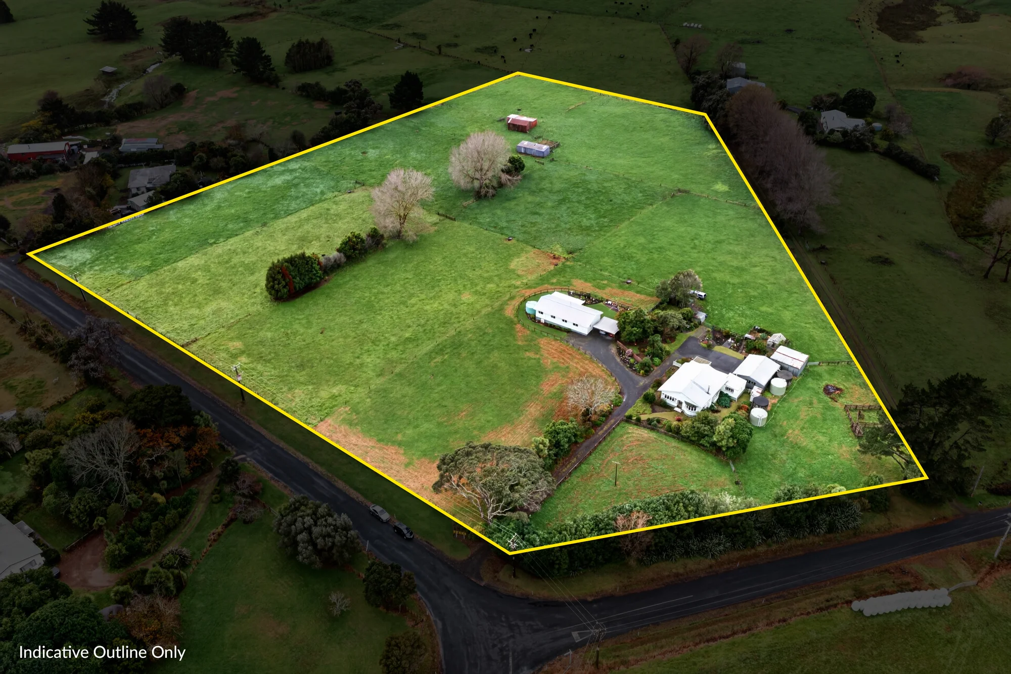 Waiuku 5房 Home/Sep Granny Flat + 4.0480ha's.
