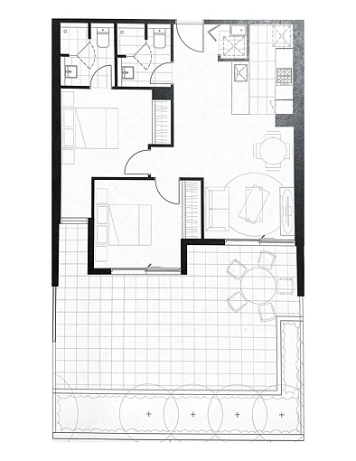 605C/2 Tannery Walk, Footscray, VIC 3011, 2 chambres, 2 salles de bain, Apartment