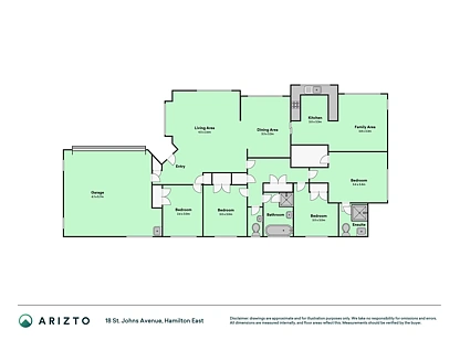 18 St. Johns Avenue, Hamilton East, Hamilton City, 4房, 2浴, 独立屋