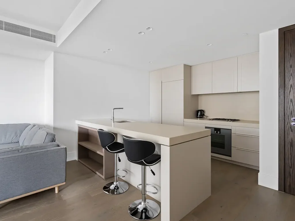 Partially furnished two bedroom luxury apartment!