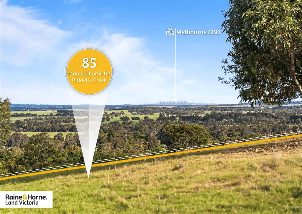 Riddells Creek  Elevated 10.55-Acre* Lifestyle Property with Breathtaking Panoramic & Melbourne Skyline Views