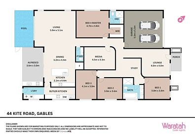 44 Kite Road, Box Hill, NSW 2765, 5 chambres, 2 salles de bain, House